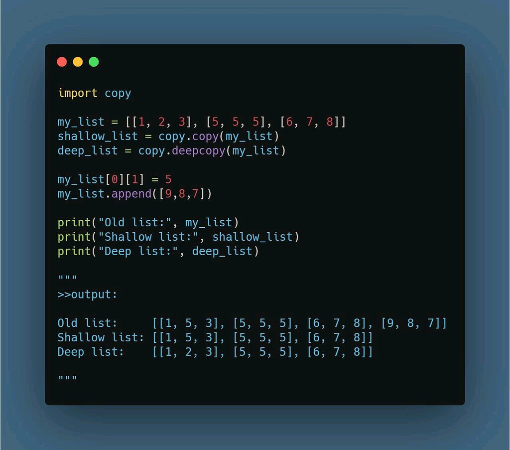 Shallow Copy Vs Deep Copy in Python - Data Science, AI and ML ...