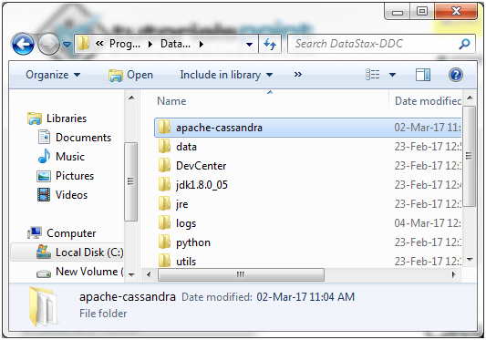 Cassandra Setup and installation 8